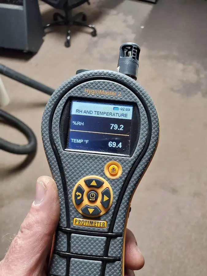 Moisture meter humidity assessment for Mold Remediation & Removal in Hickory